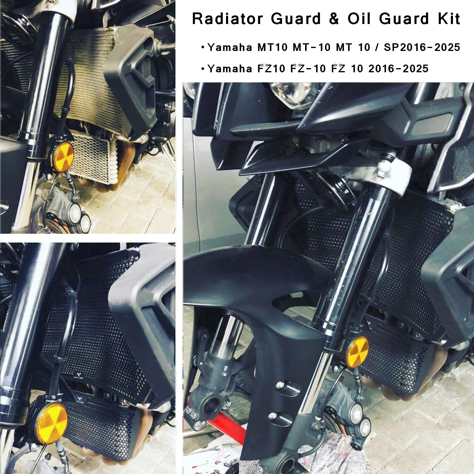 MT-10 SP(22~)用ラジエター＆オイルクーラーガードSET YAMAHA MT-10 SP(22~)用 ラジエター＆オイルクーラーガードSET